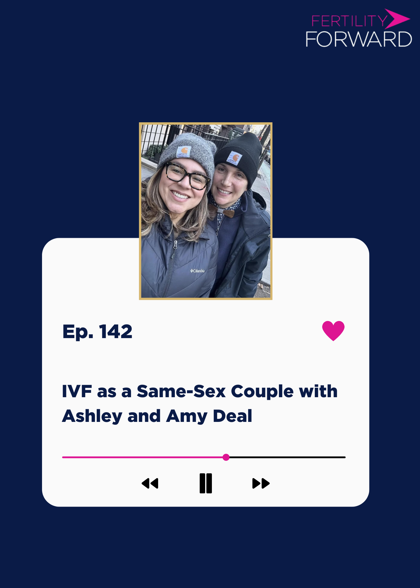 Ep 143: IVF as a Same-Sex Couple with Ashley and Amy Deal